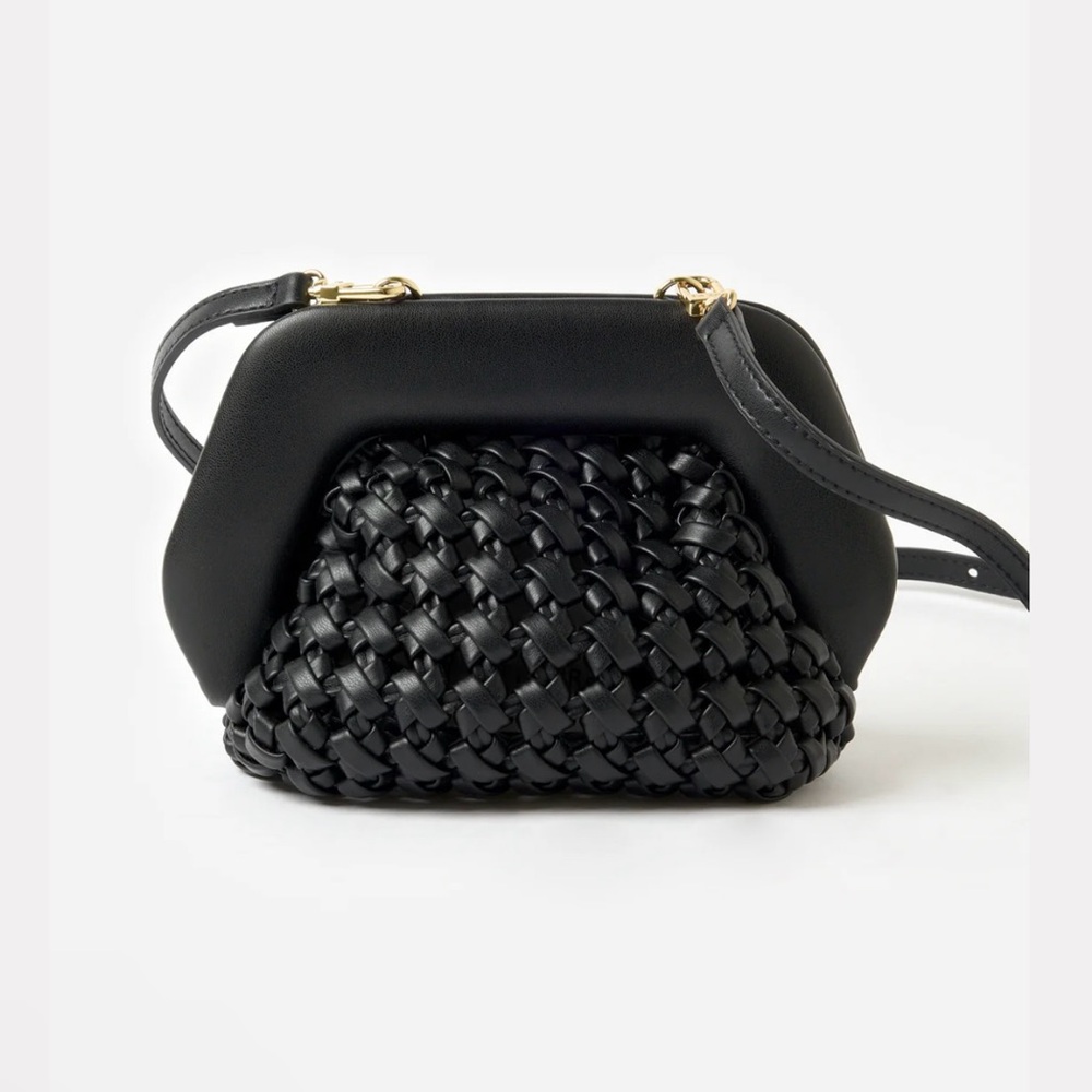 THEMOIRE NWT Gea Knots Eco-Fabric Clutch Bag